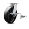 Service Caster 8 Inch Kingpinless Glass Filled Nylon Wheel Caster with Brake and Swivel Lock SCC-KP30S820-GFNR-SLB-BSL - alternate 1
